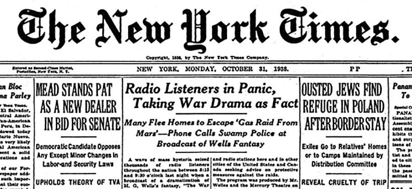 The New York Times Oct 31, 1938