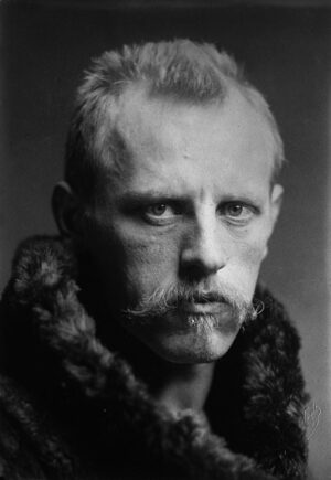 Fridtjof Nansen 1915. Ingen opphavsrett.