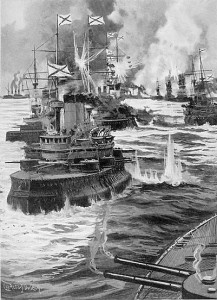 2/3 av den russiske flåten ble senket under slaget ved Tsushima våren 1905 