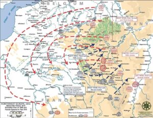Schlieffen-planen fra 1905.